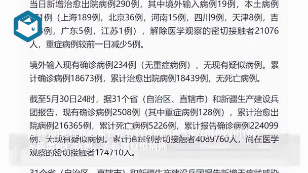 【全球新增1例重症及30例无症状,全球新增病例】