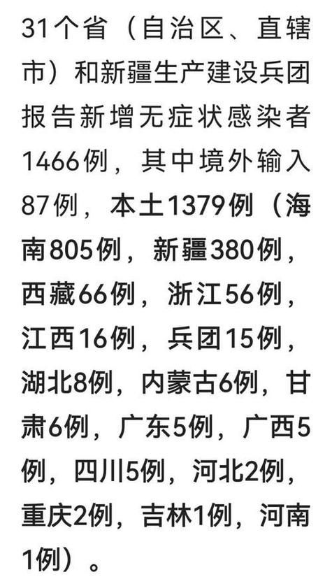 31省份新增29例均为境外输入_31省份新增21例 均为境外输入