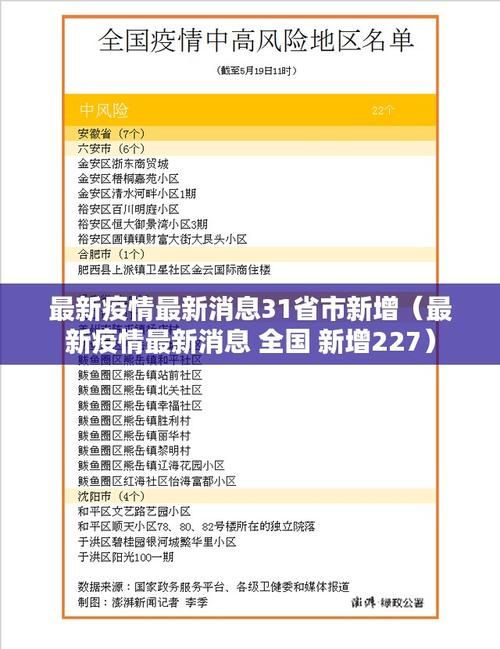 今日疫情31省新增情况_今日役情最新消息