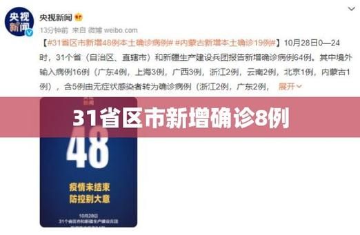 31省区市新增20例阳性感染者涉27省_31省新增确诊22例 其中本土8例