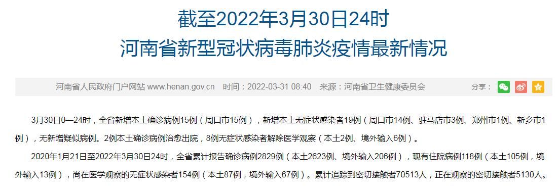 31省市增19例无症状感染者(无症状感染者是怎么被发现的)